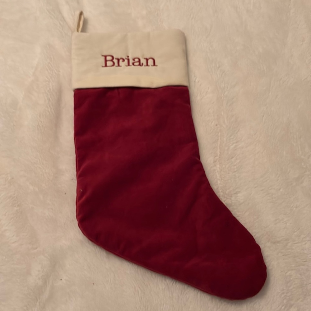 Pottery Barn Stocking